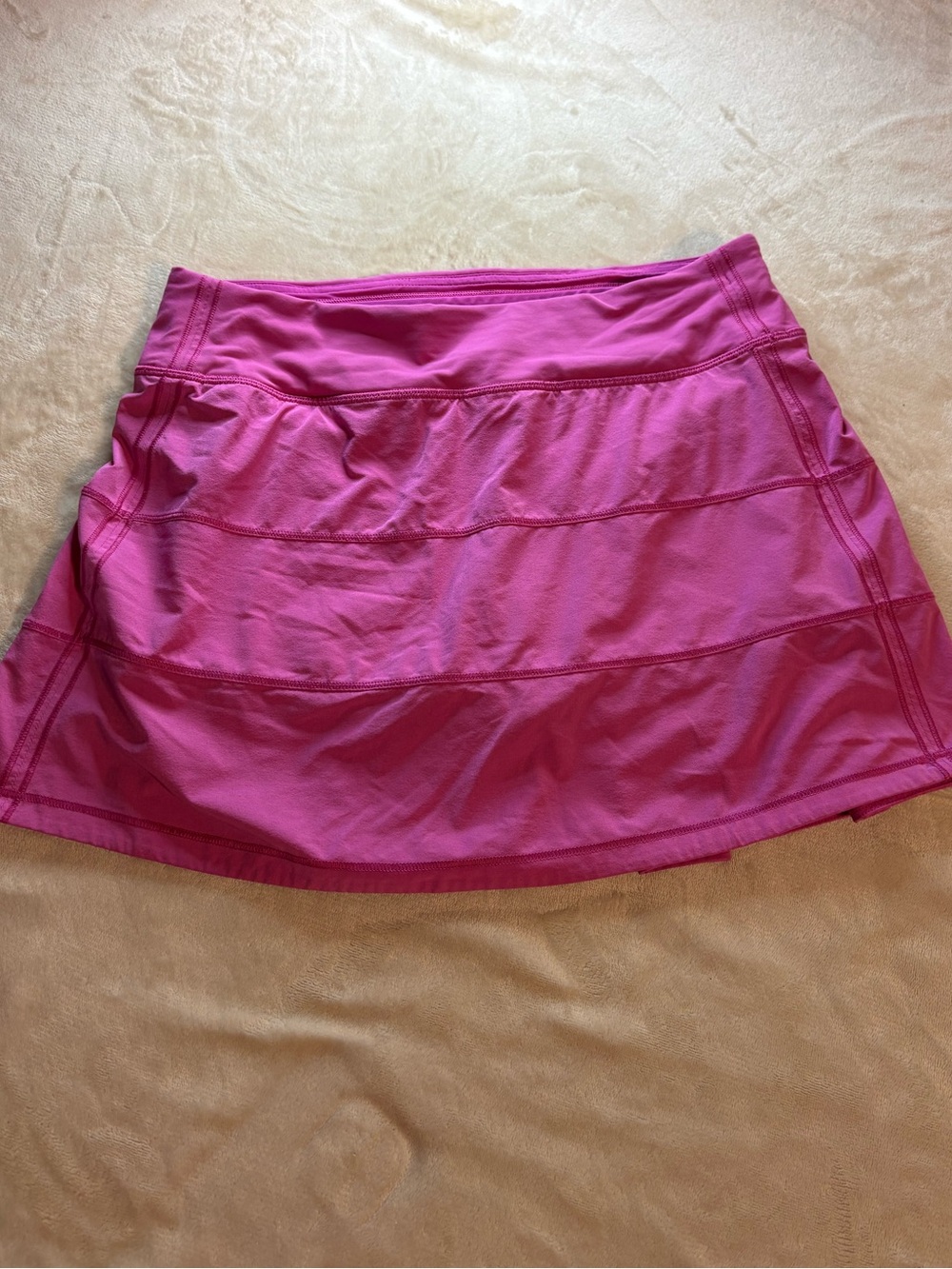 lululemon pink performance skirt